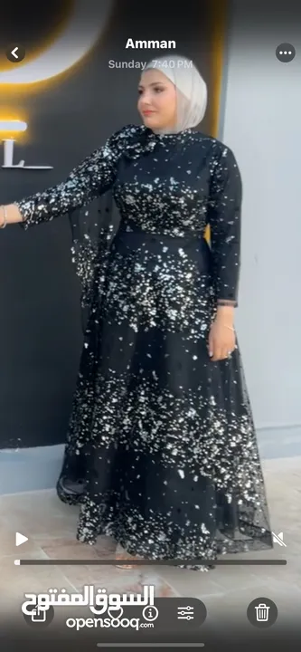 فساتين سهره للبيع كل فستان ملبوس لبسه فقط