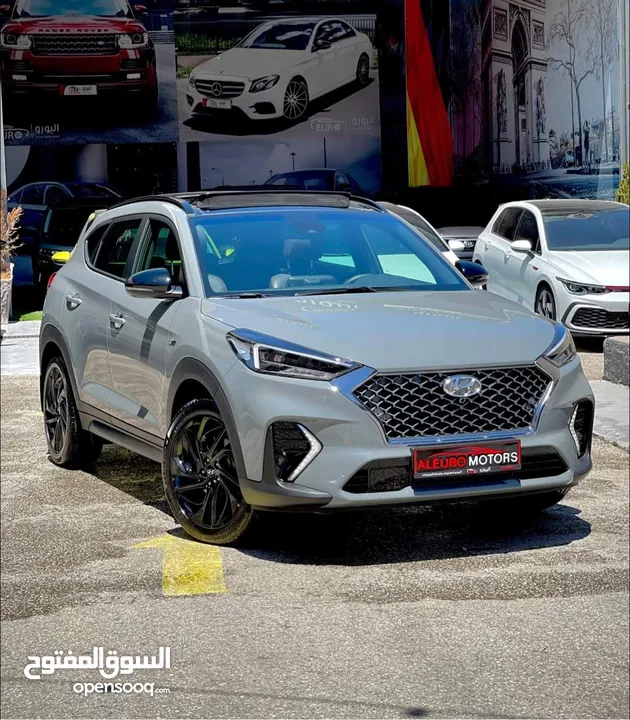 هونداي توسان N_line  دفعه 80,000 نقدي والباقي 2500 شهري