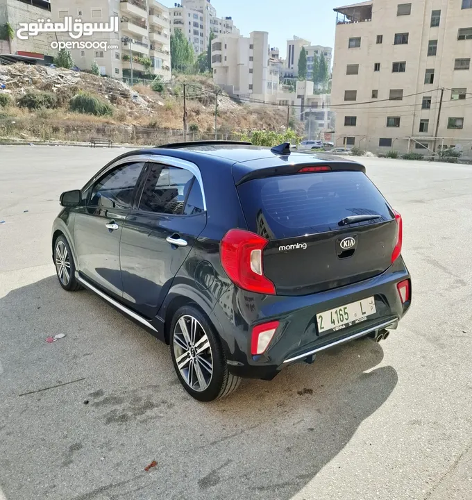 كيا مورنينج 2020 GT line  فتحة سقف أصلية