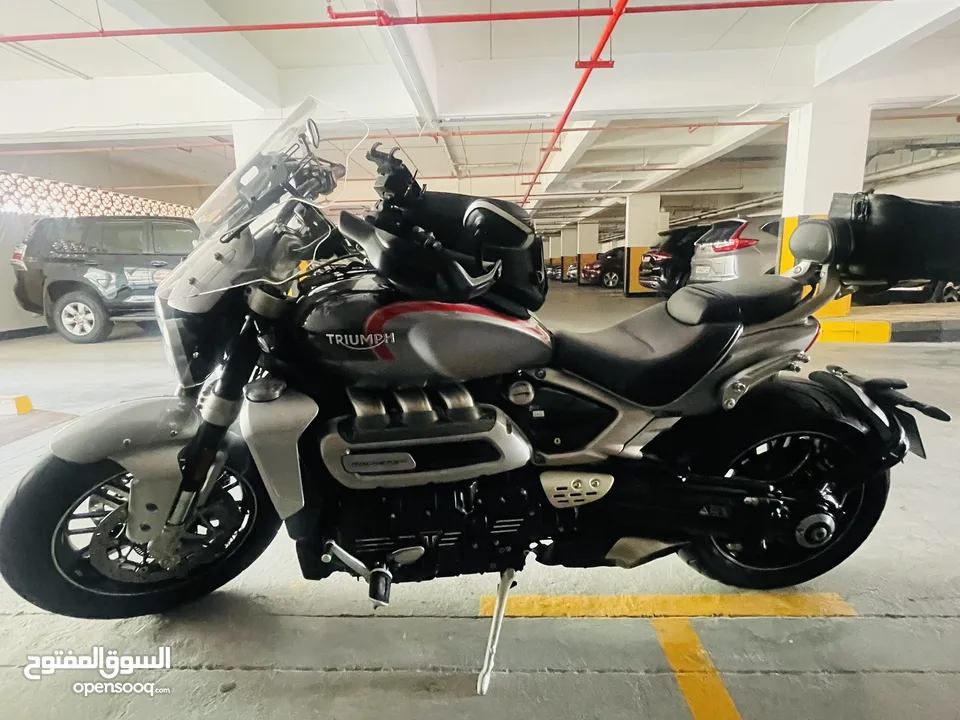 2021 (bought in 2022) 2.5 L (2500 CC) Triumph Rocket 3GT - 10K kms