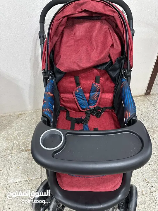 Baby stroller and bouncer