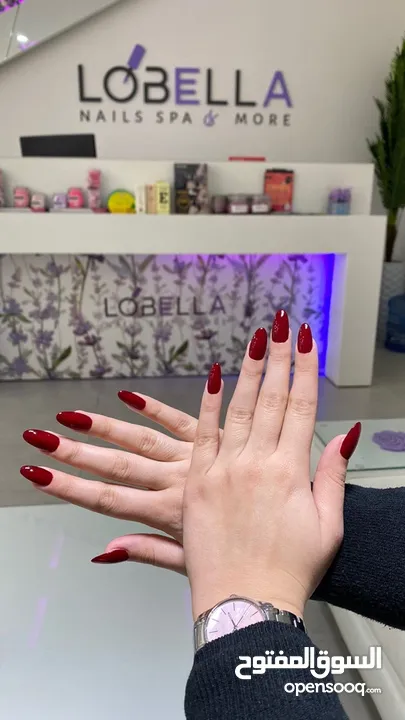 .صالون للعناية بالاظافر و سبا    .                          .Nails Spa &More .