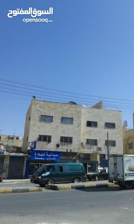 مجمع تجاري للإيجار بدون خلو في موقع مميز في الزرقاء حي معصوم الشارع الرئيسي جوار دوار معصوم