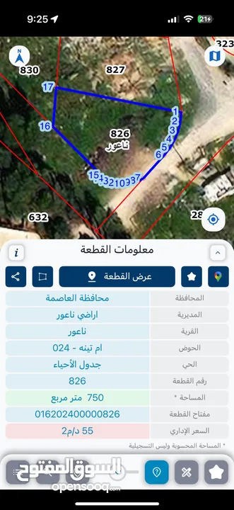 ارض للبيع في ناعور