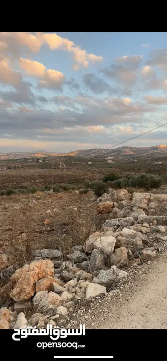فرصة للبيع: أرض 852م2 في الطيبة – جنين، موقع مرتفع وإطلالة خلابة