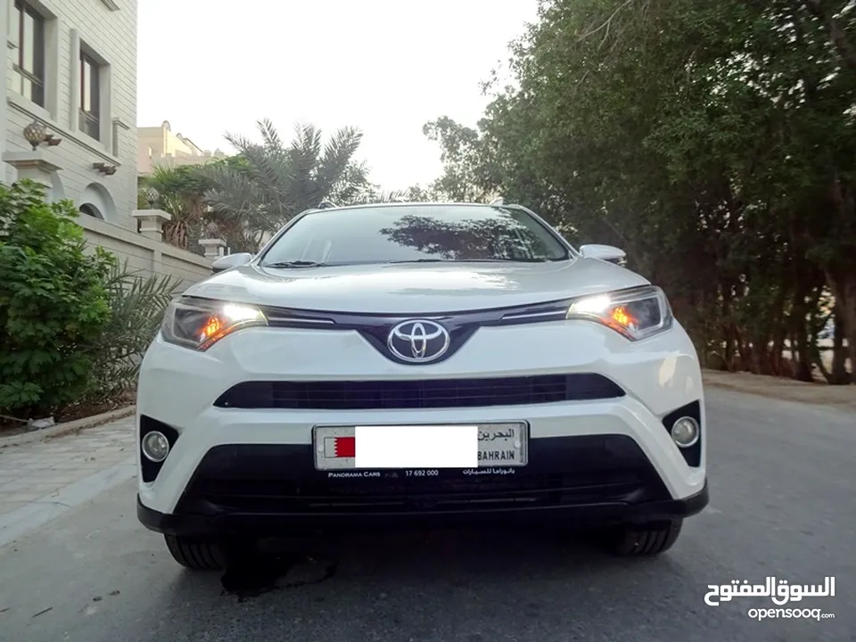 Toyota Rav 4 2.5 L White 2017 Single User Well Maintained Urgent Sale