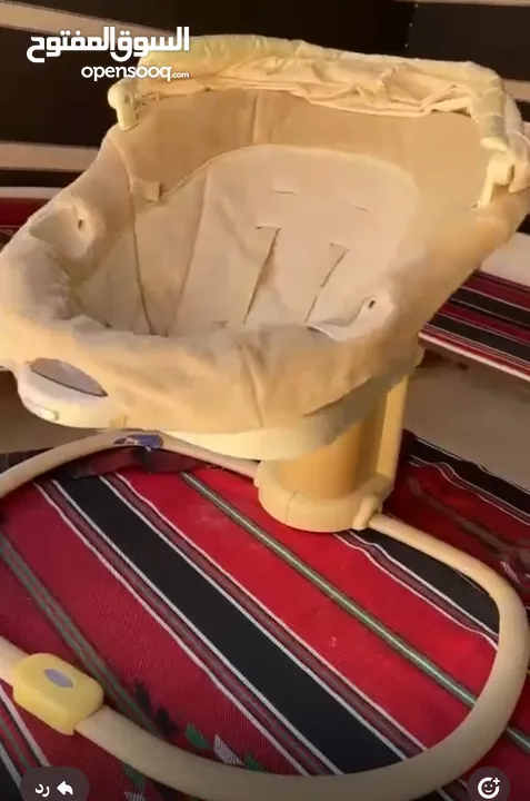 كرسي بيبي شبه جديد