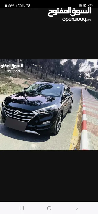 سياره هونداي توسان 2016 لون اسود