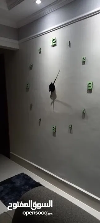 ساعة جدارية ثلاثية الابعاد