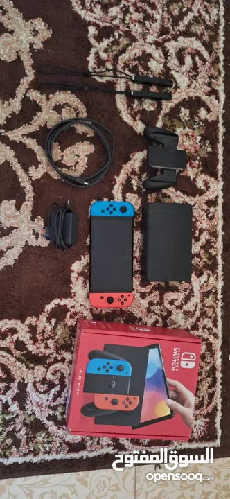 Nintendo switch oled إستعمال شهر