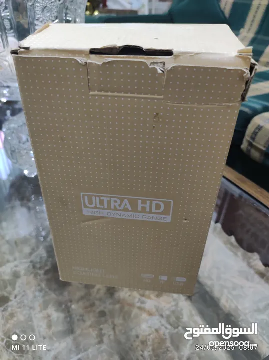 بروجكتور 4K لعرض الفيديو والأفلام على الحائط شبه جديد للبيع والسعر نهائي من الآخر.