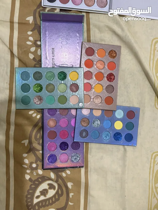 pigmented Eyeshadow palatte and kiko orignal lipstick available one time used