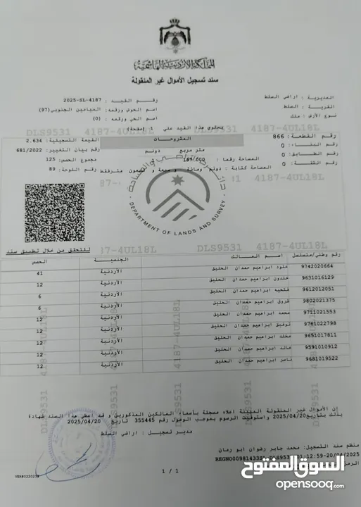 قطعه أرض الميامين الجنوبي