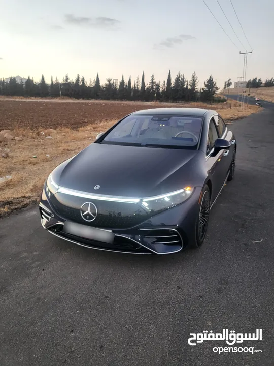 مرسيدس بنز EQS 450 + بحالة الوكالة وكفالة الوكالة