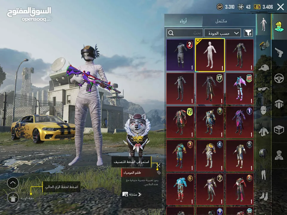 للبيع حساب ببجي