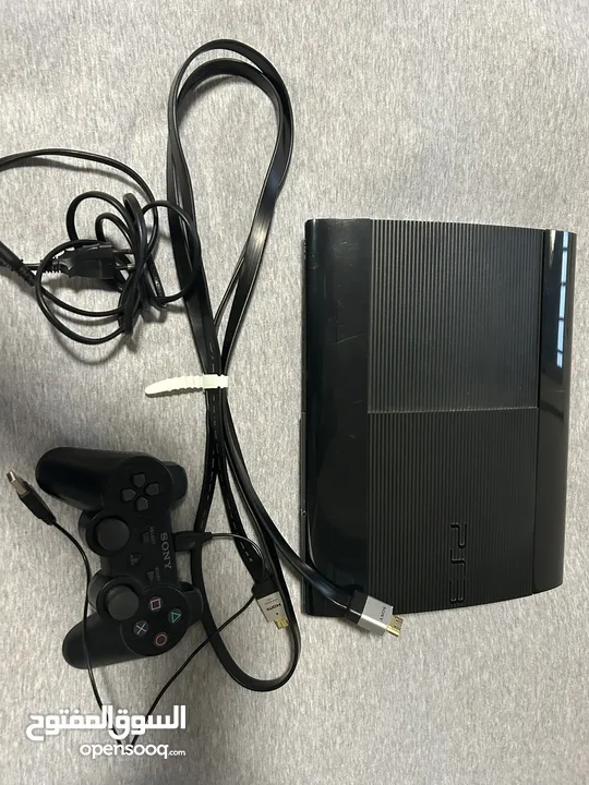 ‎‏بليستيشن 3  500 جيجابايت مع 26 لعبة سي دي اصلي  PlayStation 3 500 gb 26 CD