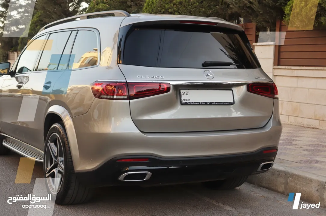 مرسيدس GLS 450 AMG وارد وكاله 7 مقاعد مع إمكانية المبادله بسياره أخرى