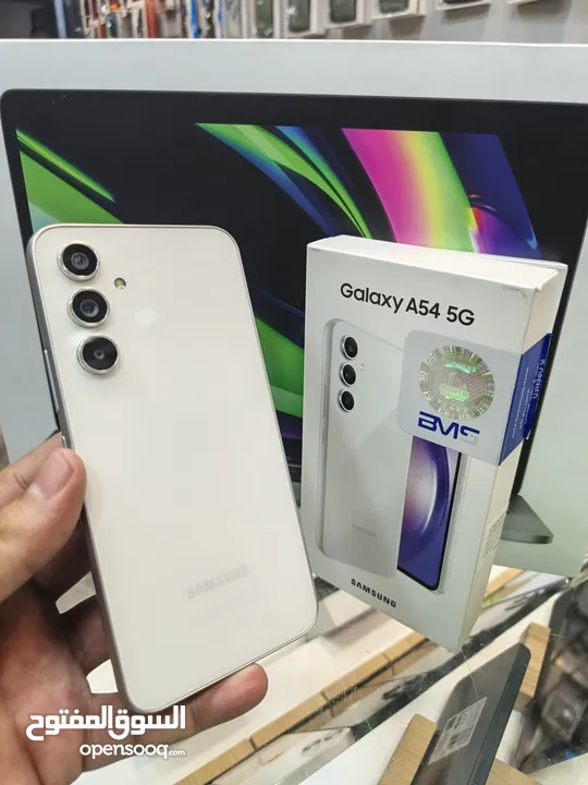 Samsung A54 5G وارد الوكيل BMS 256 GB بحالة الوكاااله