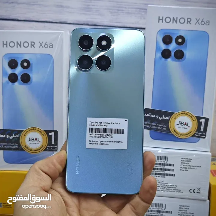 مستعمل ايام Honer X6a رام 6 جيجا 128 أغراضة والكرتونه الأصلية متوفر توصيل