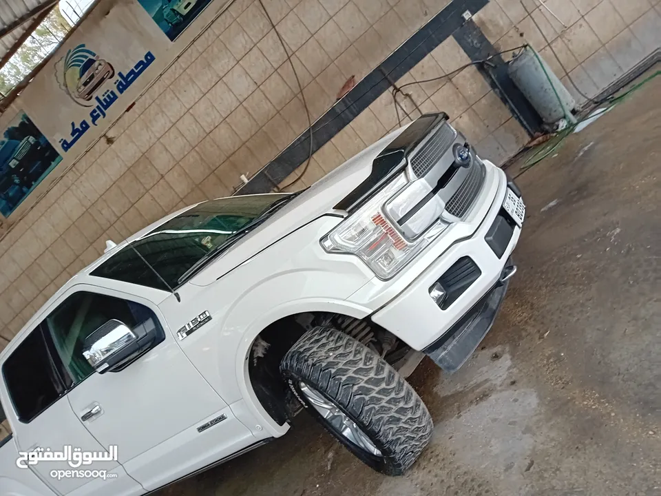 فورد f150  platenum