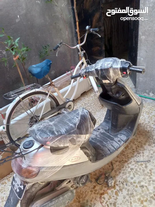 دراجه منغولي كامله من كلشي تشتغل هندر وسلف