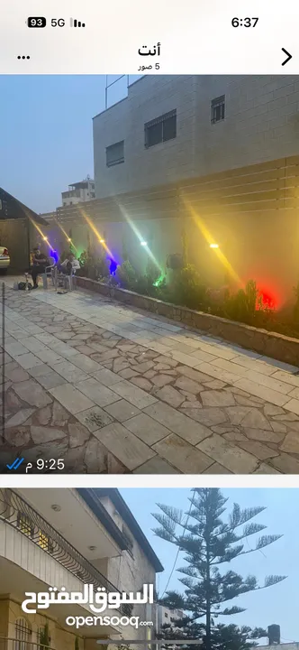 بيت مستقل مكون من طابقين وروف