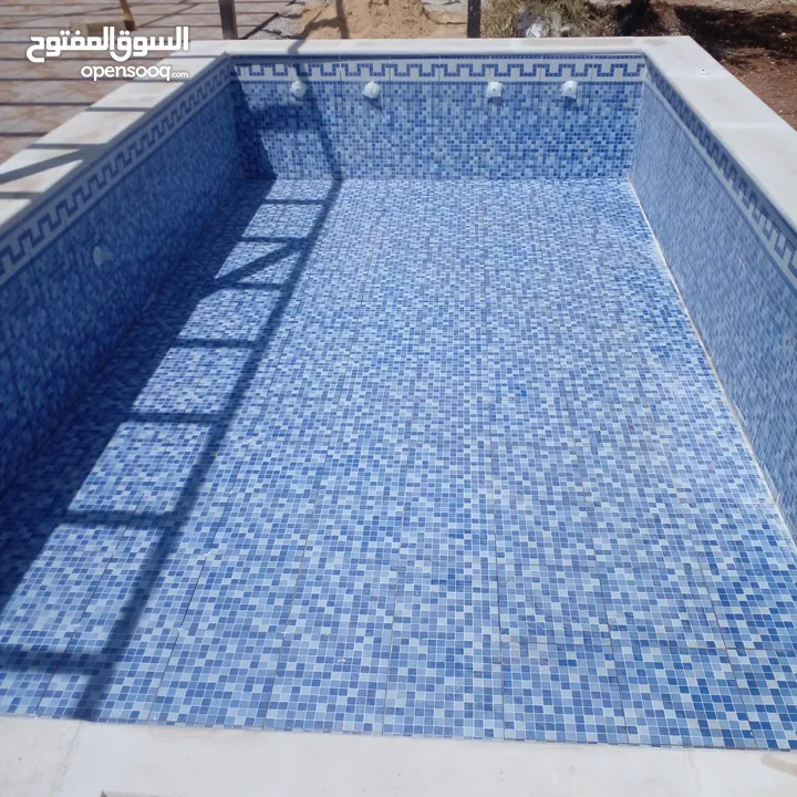 بناء مسابح بنظام سكيمر .. وصيانة المسابح من تسريب المياه وصيانة غرفة المكانيك