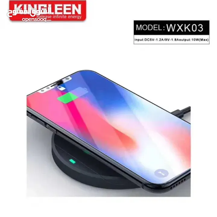 Qi Wireless Charging Pad Wireless Charger Compatible iPhone Galaxy All Qi Enabled Devices 10W