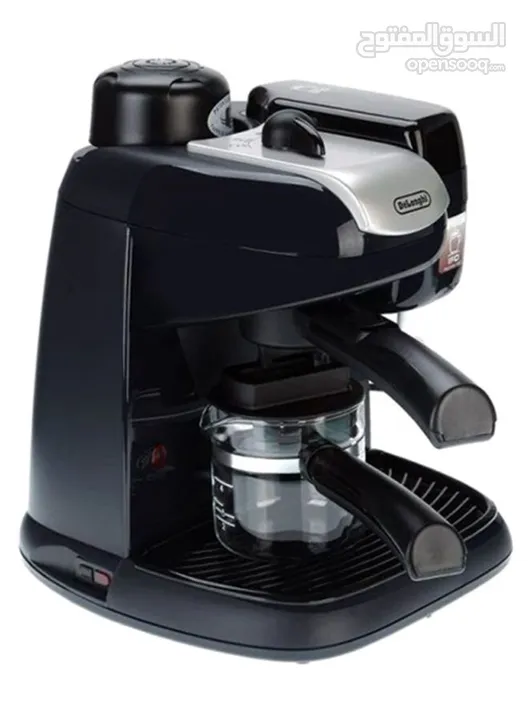 De'Longhi Steam Coffee Maker 800.0 W EC9.1 dark blue /Silver