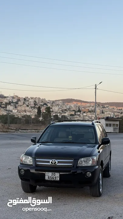 تويوتا هايلاندر 2006 فحص كاممللل (7 جيد )  بسعر مغري Toyota highlander 2006
