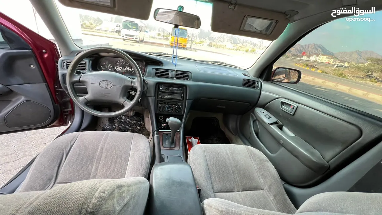 تويوتا مطيري كامري عنابي 98 سته سلندر Toyota Camry V6 1998