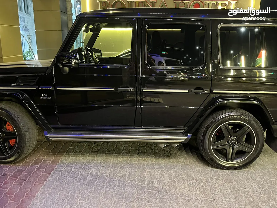 G63 AMG original 2015  بحالة الوكالة ע يحتاج اي نوع صيانة