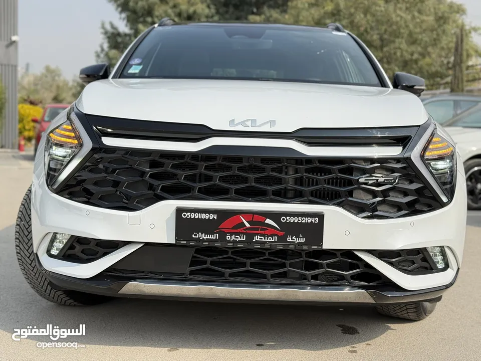 كيا سبورتاج GT Line ترخيص 2022 محرك 1600 هايبرد  جير أوتوماتيك 240 حصان