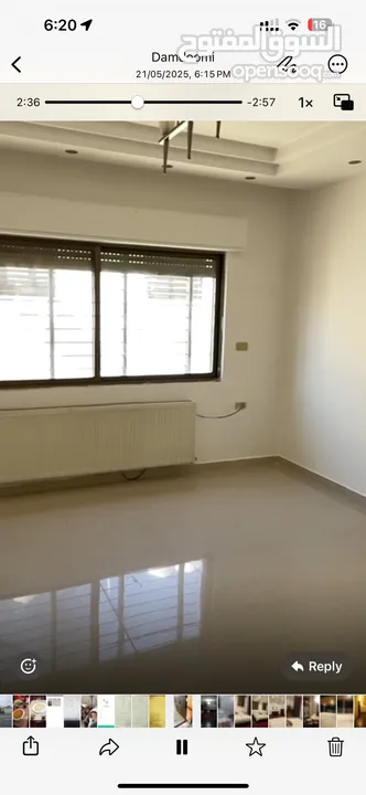 شقه مع روف للبيع في رجم عميش