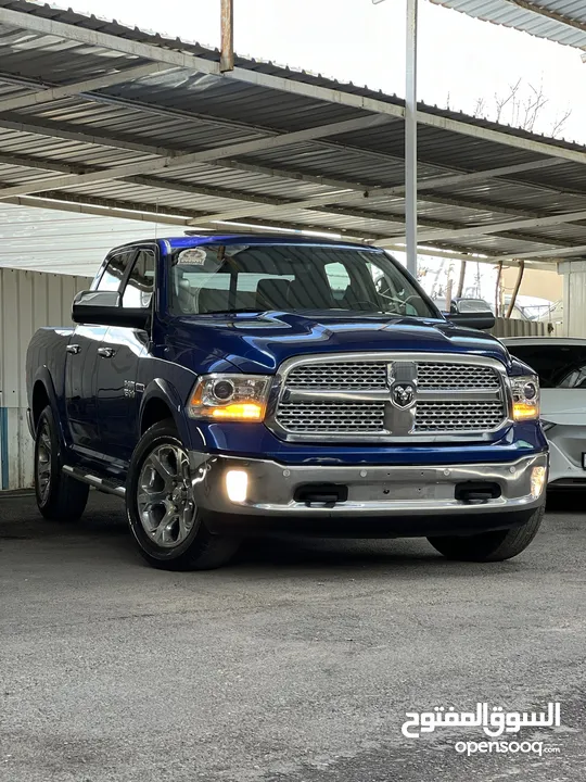 Dodge Ram 1500 Laramie Desiel 2016 فل كامل فحص كامل كلين تايتل