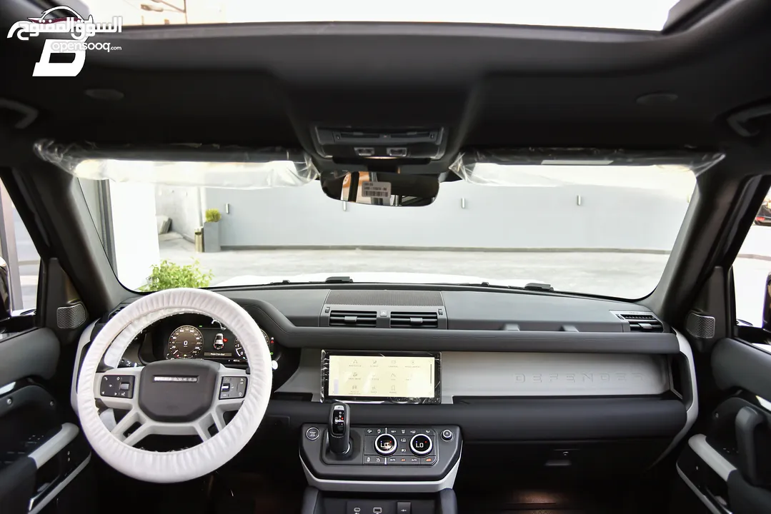 لاند روفر ديفندر بلاك ايديشن وارد وكفالة الوكالة 2023 Land Rover Defender Black Edition