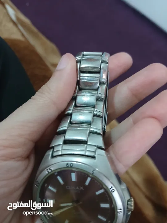 ساعة  OMAX QUARTZ الرجالية للبيع  17د الأصلية  WATERPROOF