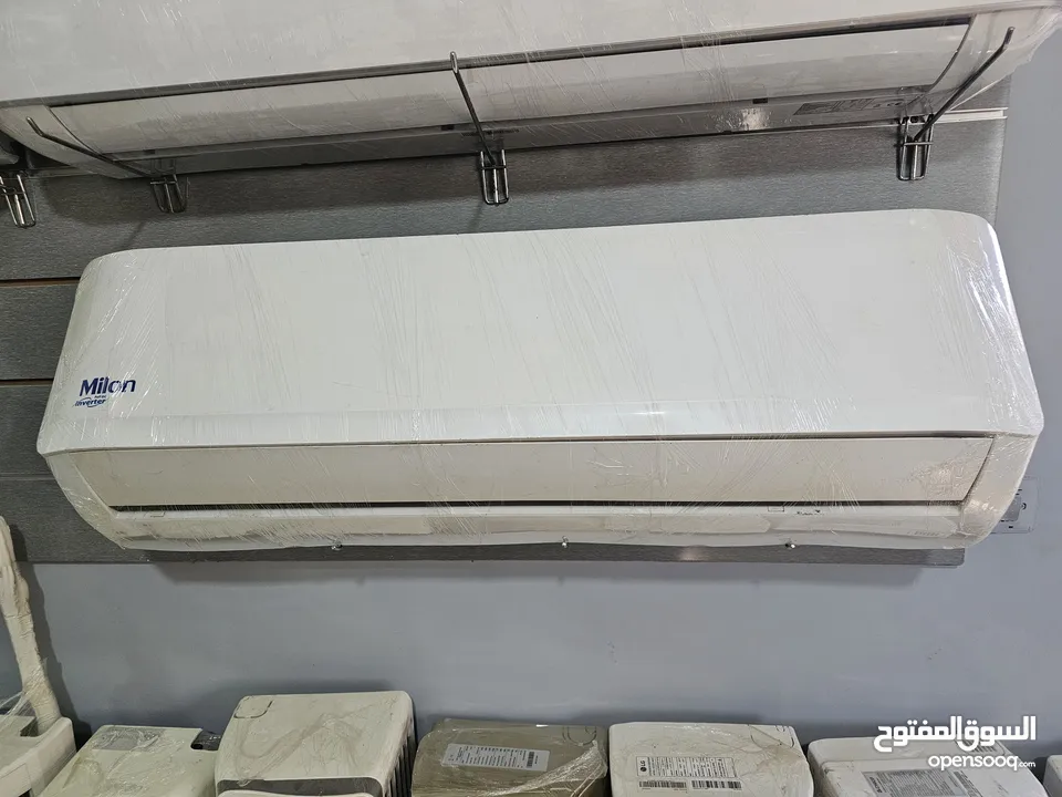 مكيفات 1.طن  1.5 طن 2 طن انفيرتير مستعمل  A+++ بحالة الوكاله شامل توصيل وتركيب