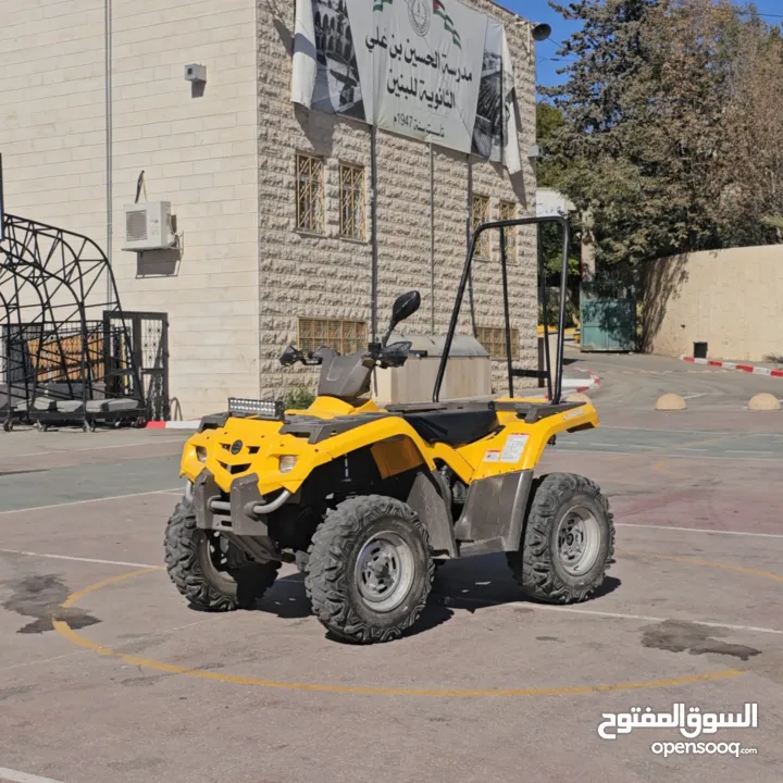 تركترون  بمبادير دفع رباعي  بنزين  2014 450cc