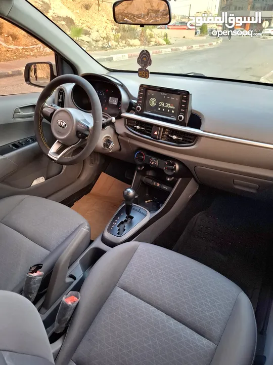 كيا مورنينج 2020 عداد 39 دهان الشركة ولا غرام بويا