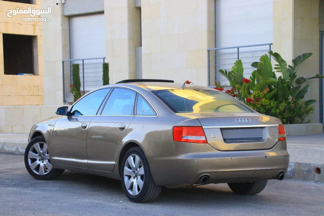 Audi A6 2009 وارد شركة نقل فل كامل فحص نظيف بسعر 7200