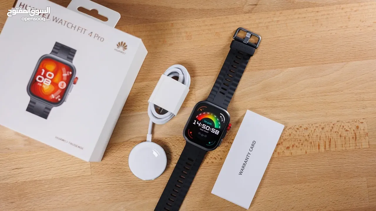 ساعة Huawei Fit 4 وHuawei Fit 4 Pro  مع هدية مميزة   أناقة وتكنولوجيا بانتظارك!