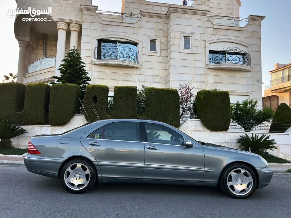 مرسيدس بنز موديل 2005 S350 بحاله الوكاله