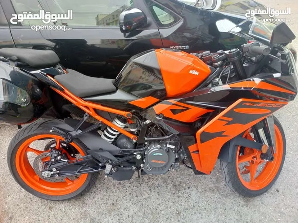 دراجة Ktm rc 200