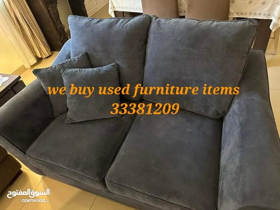 we buy used furniture items