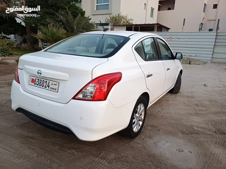 للبيع نيسان سني موديل 2020 فول اوتوماتيك رنقات المنيوم المالك الثاني فول بيمة سيفس الوكالة