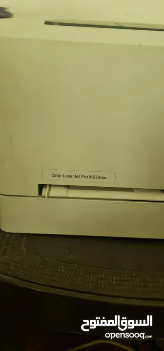 طابعة hp اتش بي  بحالة  الوكالة Color LaserJet Pro M254nw6