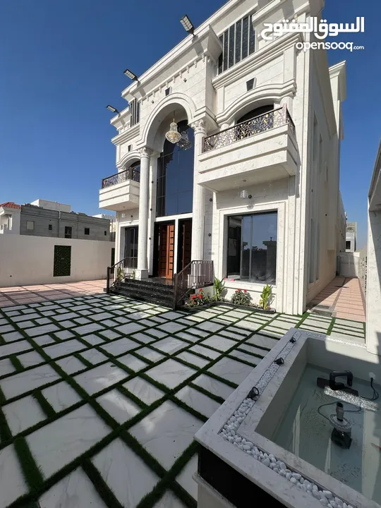 MA Villa is for sale in Excellent location in Ajman including all services with free ownership