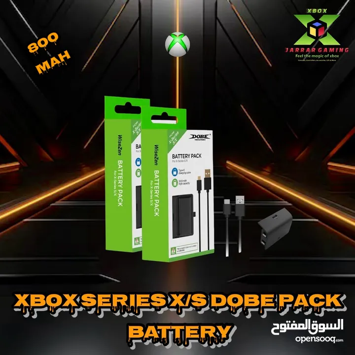 Xbox series x/s & one x/s Rechargeable Battery’s  بطاريات شحن خاصة بايادي تحكم إكس بوكس سيريس & ون