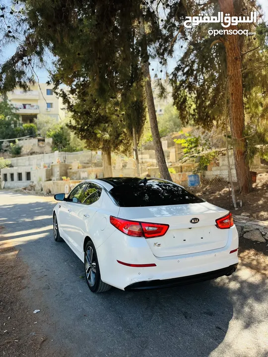 Kia K5 أوبتيما  فحص نخب نخب ولا ضربة  امكانية البيع دفعة وشيكات  خدمة التوصيل متوفرة